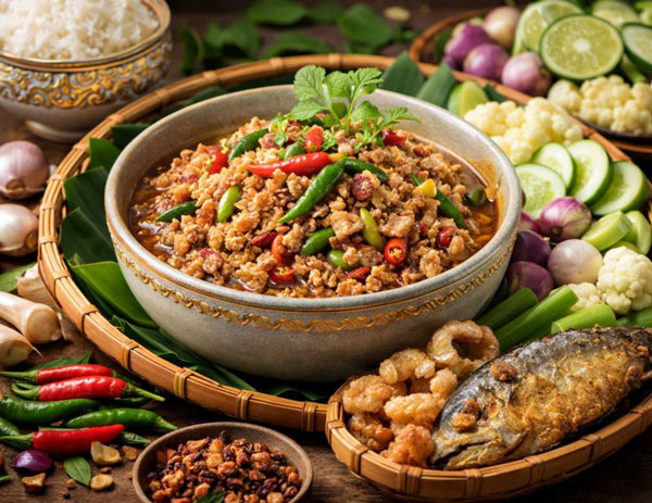 น้ำพริกหมูชาววัง