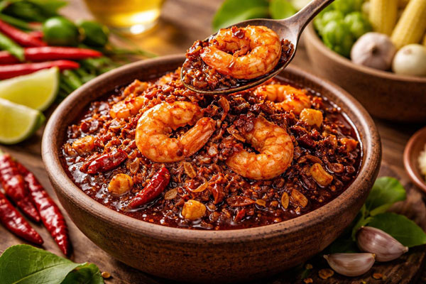 น้ำพริกเผากุ้ง